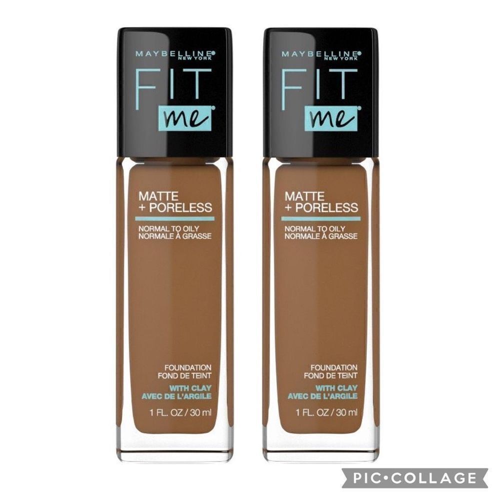 Lot of 2 362 Truffle Maybelline Fit Me Matte Foundation